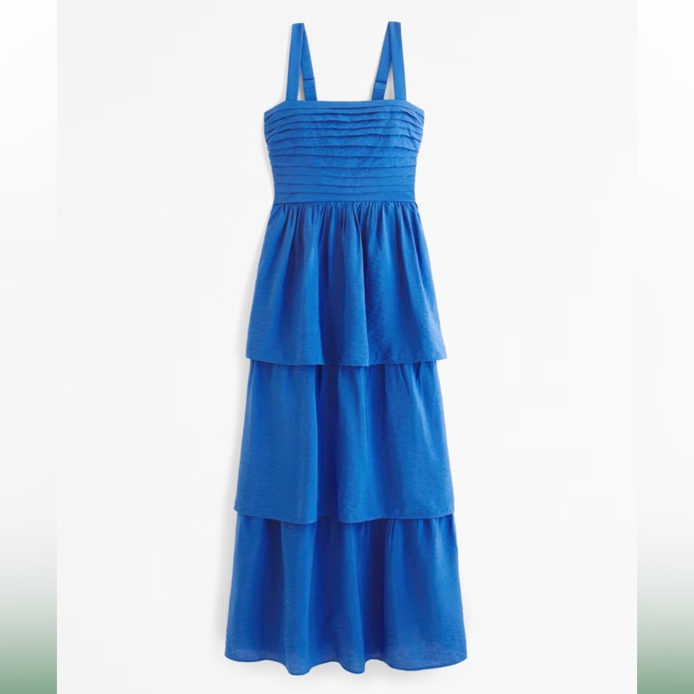 Abercrombie & Fitch Emerson Tiered Maxi Dress
